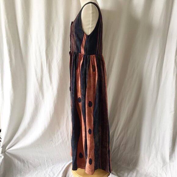 Priscilla international button front maxi dress S - Picture 5 of 8